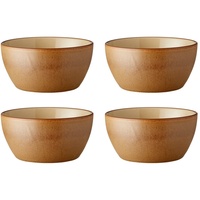 Bitz Schale, Müslischale/Snackschale/Frühstückschale aus Steinzeug, Durchm. 12 cm, 4er-Set,