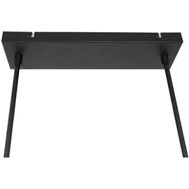 Steinhauer Hängeleuchte Esszimmerlampe Pendelleuchte schwarz 3-Flammig Küchenlampe braun