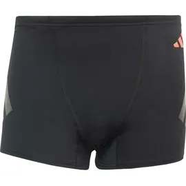 adidas Ripstream Boxer-Badehose Black / Lucid Red S/M