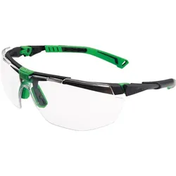 Univet 5X1 Schutzbrille mit Antibeschlag-Schutz+UV-Schutz Schwarz