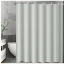 luxuskollektion Duschvorhang 200 x 240 cm grau