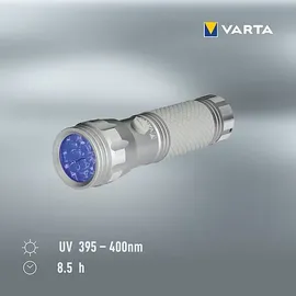 Varta UV Light UV-LED Taschenlampe batteriebetrieben 68g
