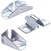 boomet Wandregalhalter Aufsteckhalter für Regalboden, 12-tlg., Regalsystem Wandregalhalter Regalverbinder