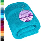 Lashuma Linz Badetuch 100 x 150 cm blau