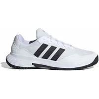 adidas Gamecourt 2 White/Black/Silver Met. 46 2/3