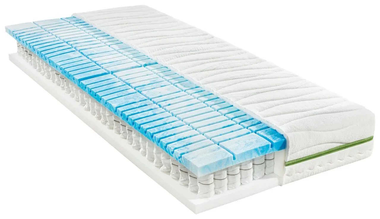 Valnatura 7-Zonen-Gelart-TTFK-Matratze MADE IN GREEN 500 T - LF ca. 90.00x200.00