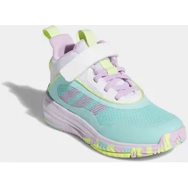 adidas Sportswear OWNTHEGAME 3.0 Basketballschuh für Kinder & Jugendliche grün|lila 36 EU