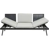 Outdoor Edge Bali Gartensofa Loungesofa grau