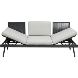 Outdoor Edge Bali Gartensofa Loungesofa grau