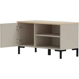 Home Affaire Luminara 85 x 49 x 41 cm Sitzbank / beige