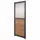 Proregal Lamellenwand für Pergola 220x68 cm Anthrazit