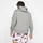 Nike Sportswear Club Fleece Hoodie 063 dk grey heather/matte silver/white L