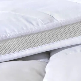 Traumschlaf Duo Klima Matratzentopper 90 x 190 cm weiß