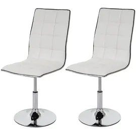 chefgastro Esszimmerstuhl, Weiß, Stuhl Küchenstuhl