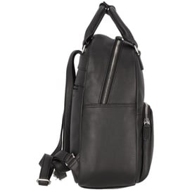 Picard Luis 7116 Rucksack für Damen aus Rindsleder in der Farbe Schwarz, 33x24x12 cm, 7116851001