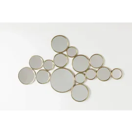 Kare Spiegel Bubbles Brass 38x93cm