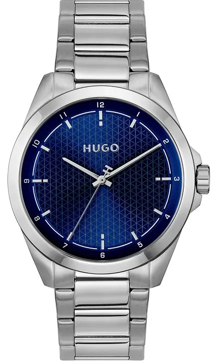 Hugo Herrenuhr #SEAM 1530451 - silber