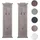 MCW Garderobenpaneel H33 109 x 28 x 4 cm Grau-Braun