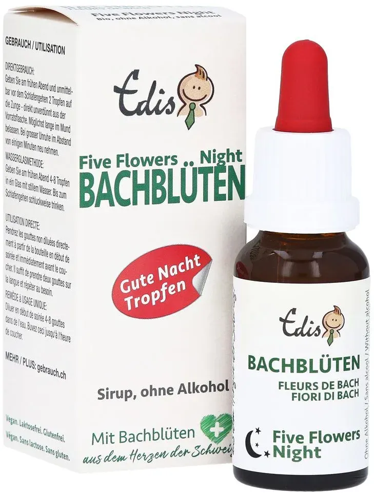 Edis Five Flowers Notfall Bachblüten Tropfen 20 ml