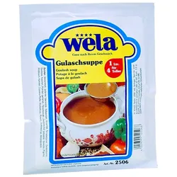 WELA Gulaschsuppe