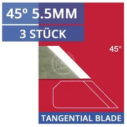 Ersatzklingen COLORCUT Tangential 5,5mm, 45°