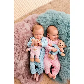 Steiff Teddy and Me Mädchen Baby mit Schlafanzug 25 cm rosa