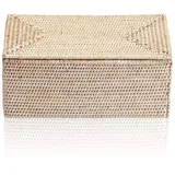 Basket UTBMD Rattan-Behälter mit Deckel, Rattan hell LxBxH 30x15,5x14cm