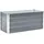 vidaXL Garten-Hochbeet verzinkter Stahl rechteckig 100 x 40 x 45 cm Grau 