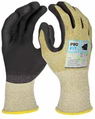 Fitzner Nitrilhandschuhe Go Green, grün/schwarz 545-9 , 1 Karton = 144 Paar, Größe 9