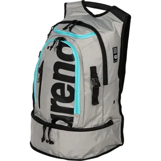 Arena Fastpack 3.0 Sportlicher Rucksack für den Strand, das Fitnessstudio und den Sport, Reisetasche aus Wasserabweisendem Stoff mit Gepolsterten Schultergurten, Schuh- und Nasskleiderfach, 40 Liter