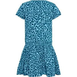 hummel hmlFLOWY AOP DRESS S/S blue coral 146