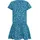 hummel hmlFLOWY AOP DRESS S/S blue coral 146