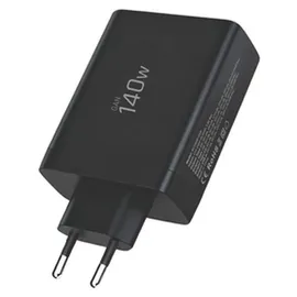 TECH-PROTECT Tech Protect NC140W GAN 4 Port 140W WandLadegerät - Schwarz