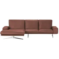 KOINOR Ecksofa  Hiero , rot , Maße (cm): B: 298 H: 80 T: 154