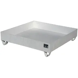 Edelstahl Auffangwanne VAW 4 A Edelstahl 1 4571 Umwelt Lagertechnik