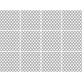 Fliesenaufkleber QUEENCE "Muster", grau, B:15cm H:15cm T:0,1cm, Fliesenaufkleber, Stickerfliesen, selbstklebend, Sticker, 12er Set