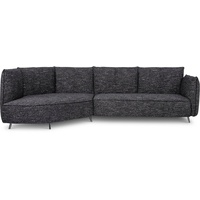 designwerk Loungesofa »Faber«, Lounge-Sofa mit Rückenteil-und-Armteilverstellung, grau
