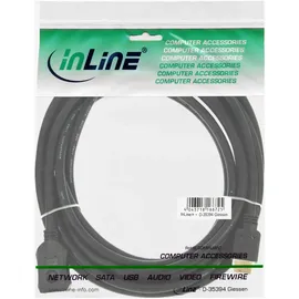 InLine 17637G High Speed HDMI Verlängerungskabel HDMI Stecker - HDMI Buchse 7,5 m