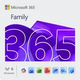 Microsoft 365 Family 6 Benutzer 12 Monate PKC DE