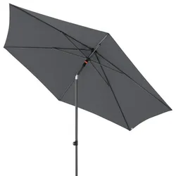 DOPPLER Sonnenschirm »MyZone «, 300 cm, sechseckig, Sonnenschutzfaktor: 50 - grau