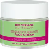 BIO:VÉGANE Sensitive Rescue Gesichtscreme 50 ml