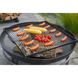 Cook King Feuerschale Ø 60 cm Silber