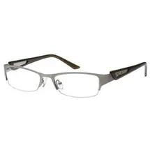 Fossil Brillengestell aus Metall Gunmetal | Gr.: onesize