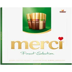 Merci Finest Selection Mandel Knusper Vielfalt 20ST 250G