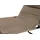 Lex XXL Sonnenliege 200 x 70 x 45 cm Taupe