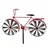DanDiBo Ambiente Gartenstecker Metall Fahrrad XL 160 cm Rot