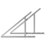Anker SOLIX Bodenhalterung 1160x2,5mm, Aluminiumlegierung, grau