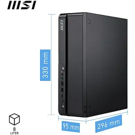 MSI PRO DP80 Mini-PC Intel Core i5 14400 2,5 GHz 16 GB RAM 512 GB SSD Windows 11 Home