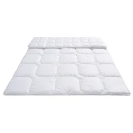 OTTO home Microfaserbettdecke OTTO HOME "Fantasy", weiß, B:135cm L:200cm, Bezug: 100% Polyester. Füllung: 100% Polyester, Bettdecken, Microfaserbettdecke, Bettdecken, in 3 Bezugsqualitäten für Sommer, Winter