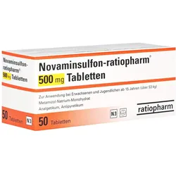 NOVAMINSULFON-ratiopharm 500 mg Tabletten 50 St